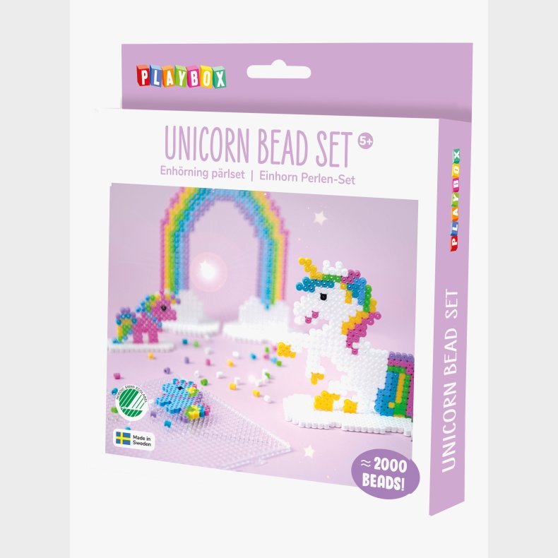 Playbox Perles�t Enhj�rning 2000 Stk.