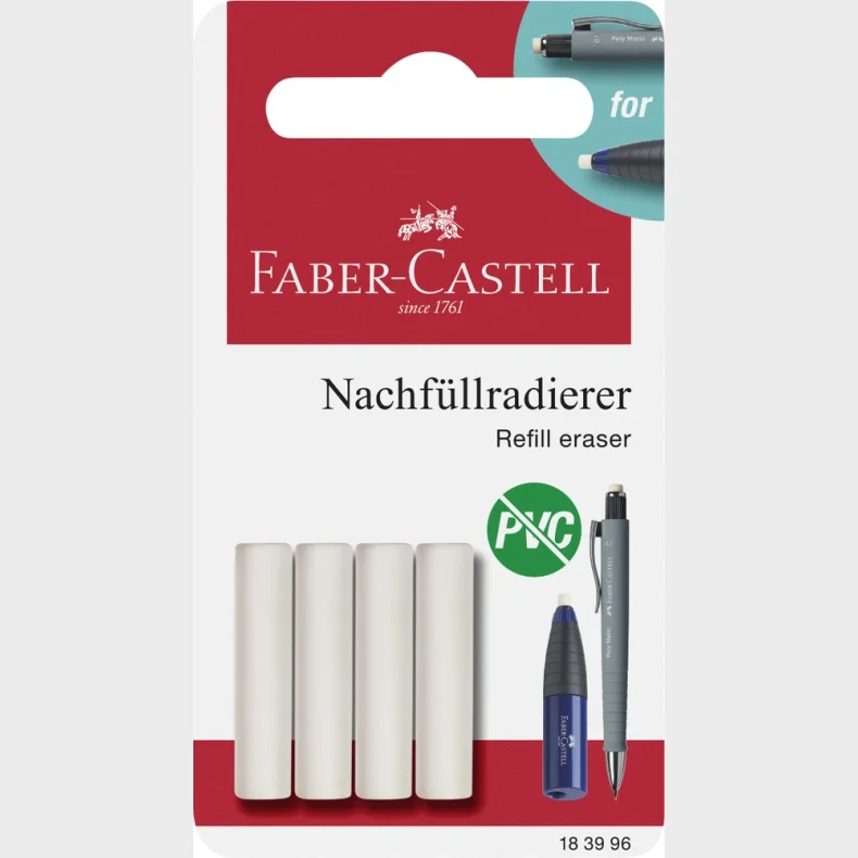 Viskelder refill Faber-Castell blister