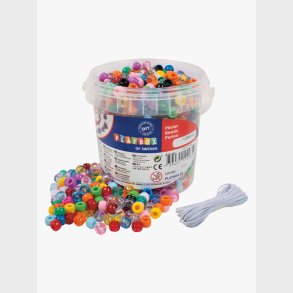 Playbox Kongoperler i Spand 1200 Stk.