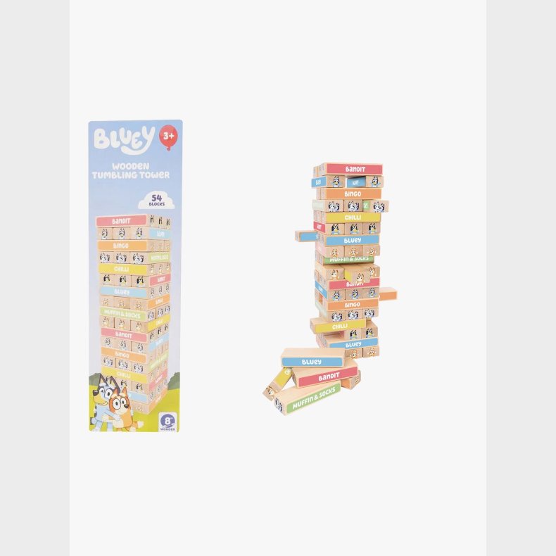 Bluey Brnespil Tumbling Tower