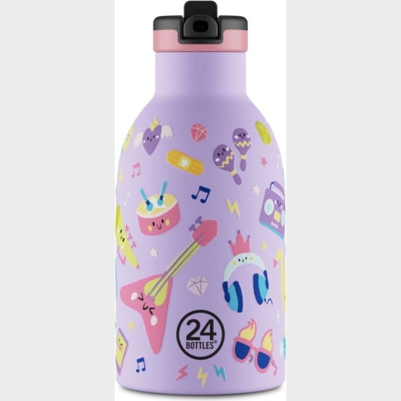 24bottles - Clima - Music Friends - Lilla - 330 Ml