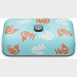 24bottles - Lunch Box - Hey! Blue - 23.1 Cm X 14.1 Cm X 6.3 Cm