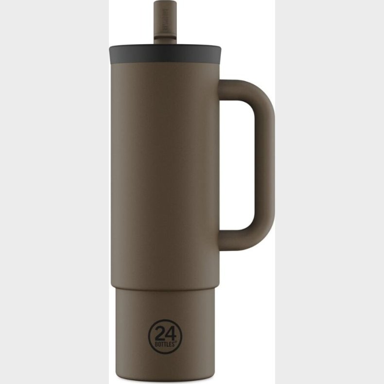 24bottles - Straw Cup - Mocha - 800 Ml