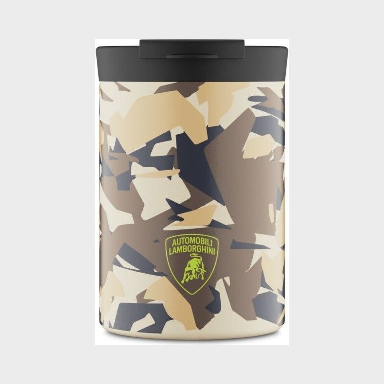 24bottles - Travel Tumbler - Lamborghini Sterrato - Sand - 350 Ml