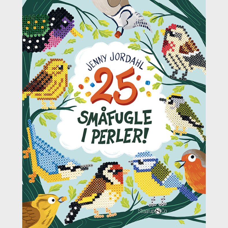 25 Smfugle I Perler - Jenny Jordahl - Bog