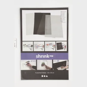 Krympeplast ass 4ark 20x30 cm