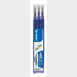 Refill Pilot frixion bl 0.7 mm pakke m/3 stk