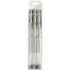 Creativ Company | Gel kuglepen - Slv, 6 stk