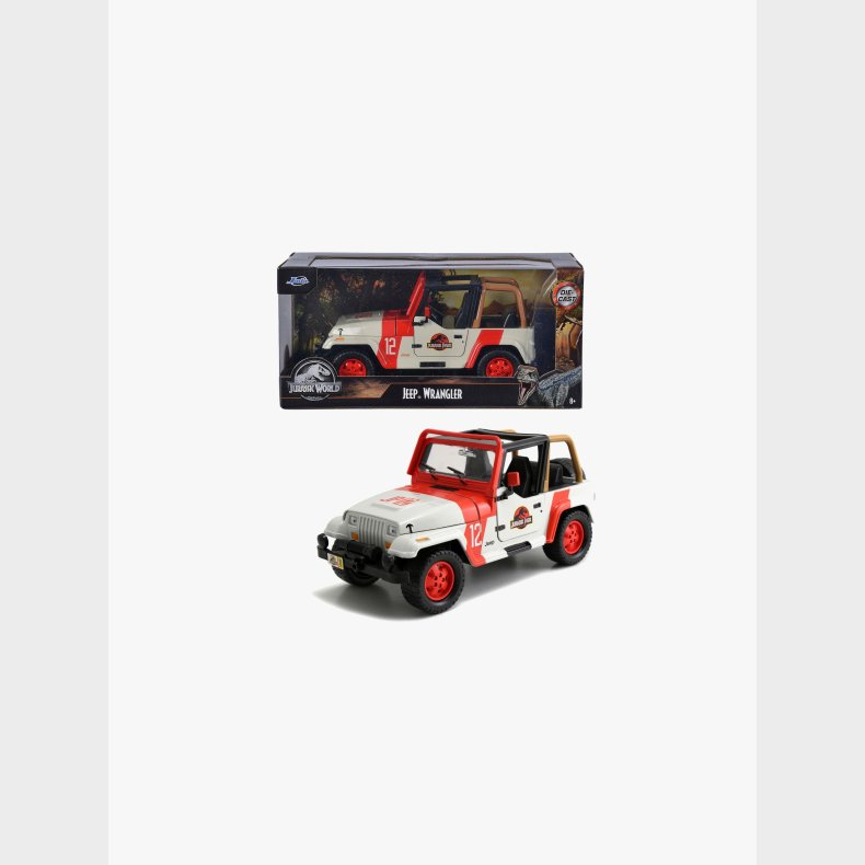 Jada Toys Jurassic Park 1992 Jeep Wrangler 1:24