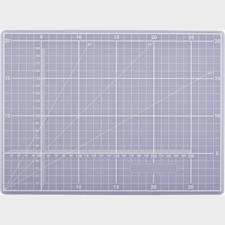 Skreunderlag lysegr A4