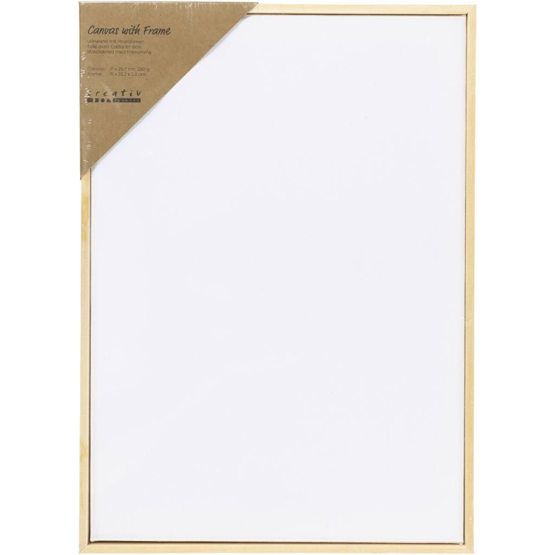 Creativ Company | Malerl�rred m. tr�ramme - 21 x 29,7 cm