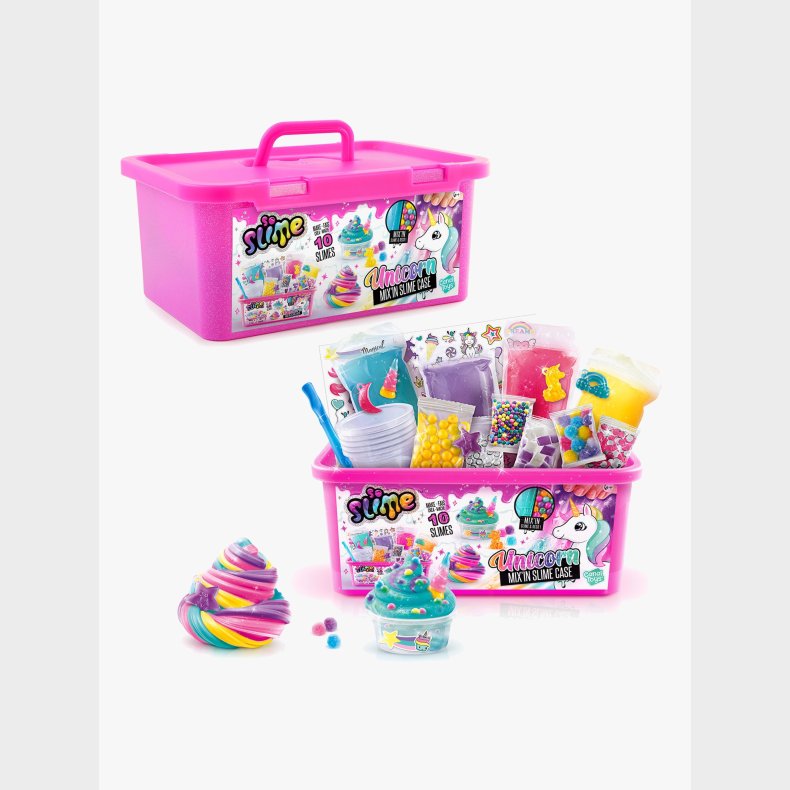 So Slime Enhj�rning Slime Kasse