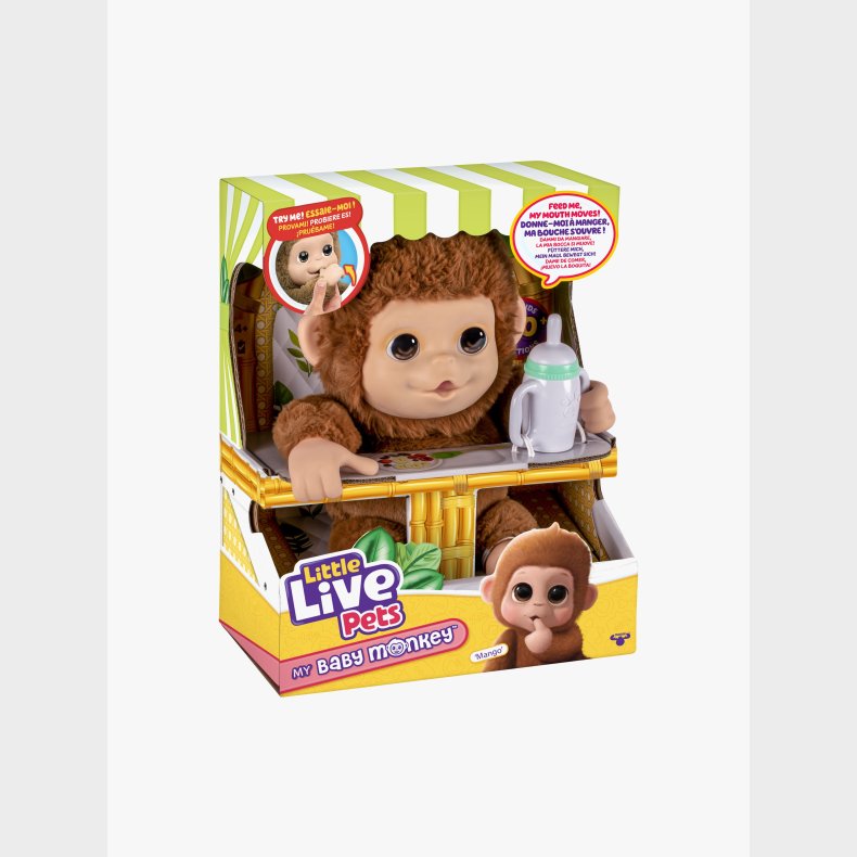Little Live Pets Interaktiv Bamse My Baby Monkey