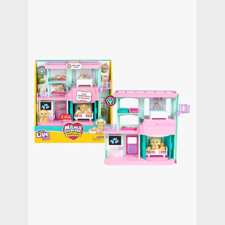 Little Live Pets Mama Surprise Legest Hospital