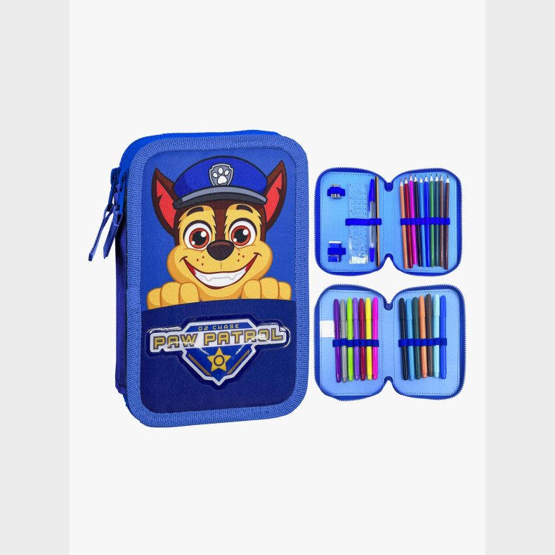 Paw Patrol Dobbelt Penalhus, Bl