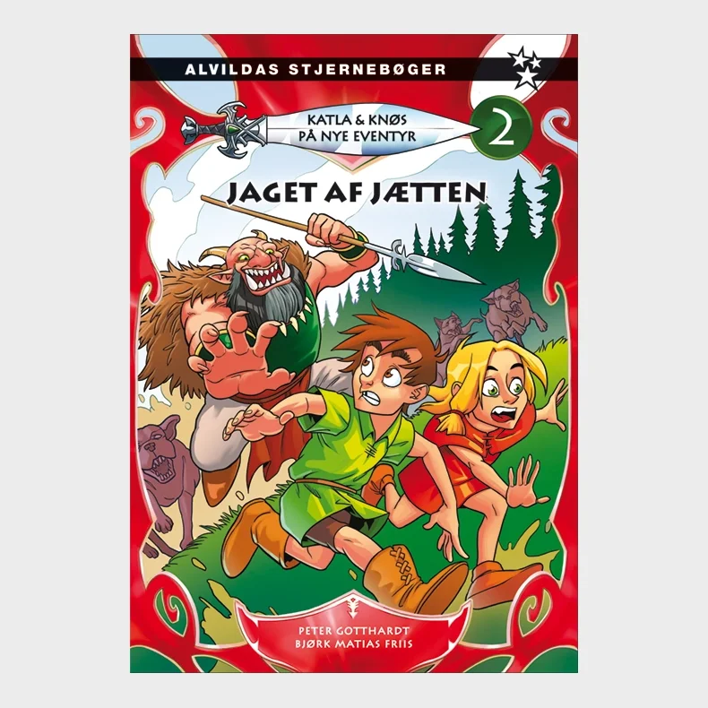 Katla og Kn�s - P� nye eventyr 2: Jaget af j�tten