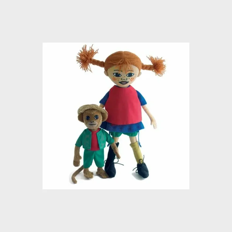 Pippi & herr Nilsson dukke (30 cm)