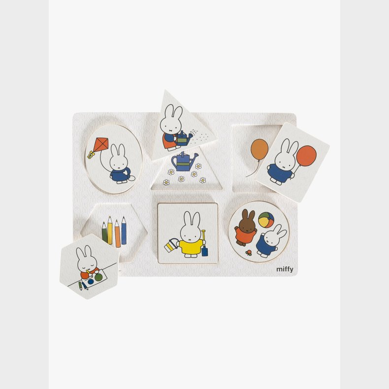 Miffy Formpuslespil, 6 Brikker