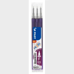 refill pilot frixion point clicker violet 0,5mm pak m/3 stk