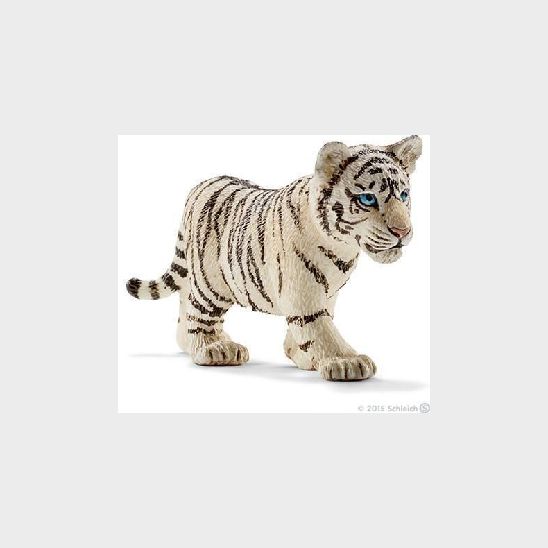 Schleich  - Tiger unge, hvid