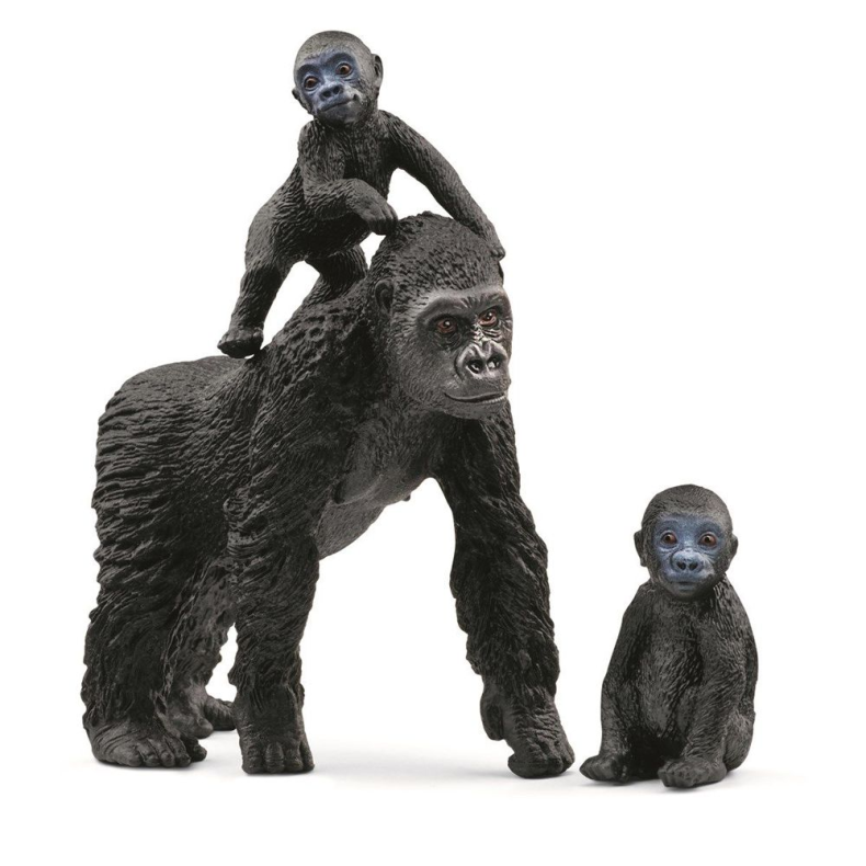 Schleich - Lavlandsgorillafamilie