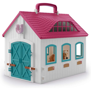 Schleich - �ben Stald Lille Hestesko