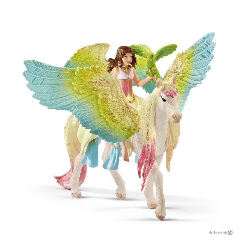 Schleich  - Surah med glitter-pegasus