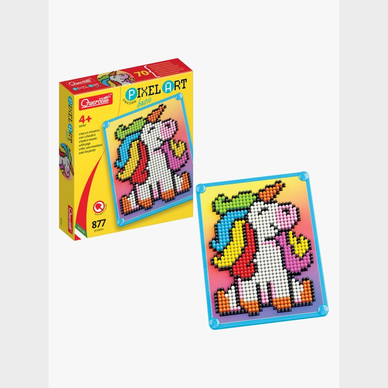Quercetti Pixel Art Kreas�t Basic Enhj�rning 877 Dele