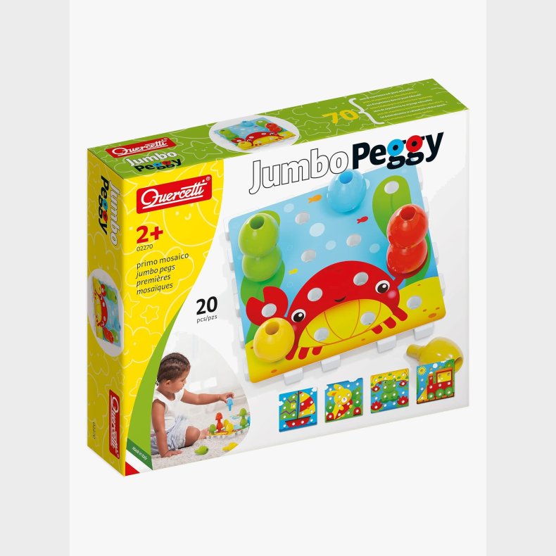 Quercetti Pegart Jumbo Peggy Stableleget�j
