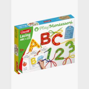 Quercetti Sn�reb�nd ABC &  123 Undervisningss�t