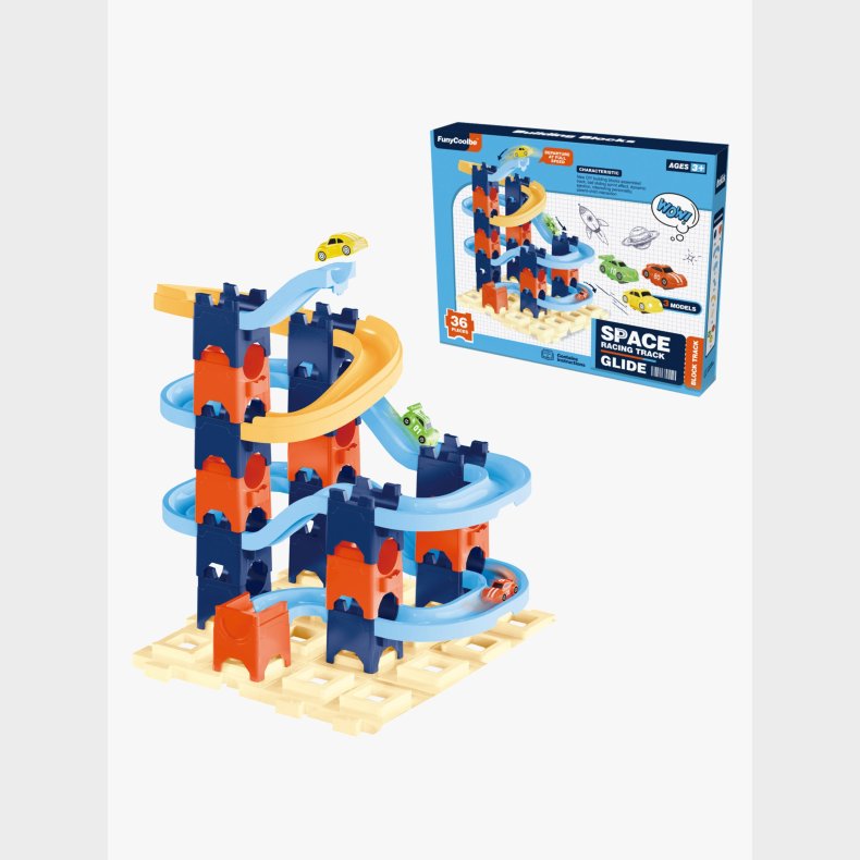 Suntoy Byggeklodser Racerbane 36 Dele