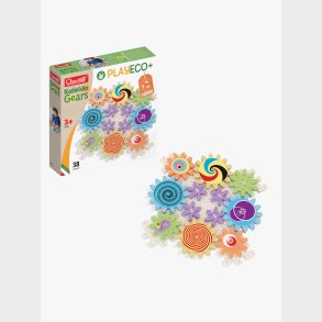 Quercetti Kaleido Tandhjul Konstruktionsspil ECO+