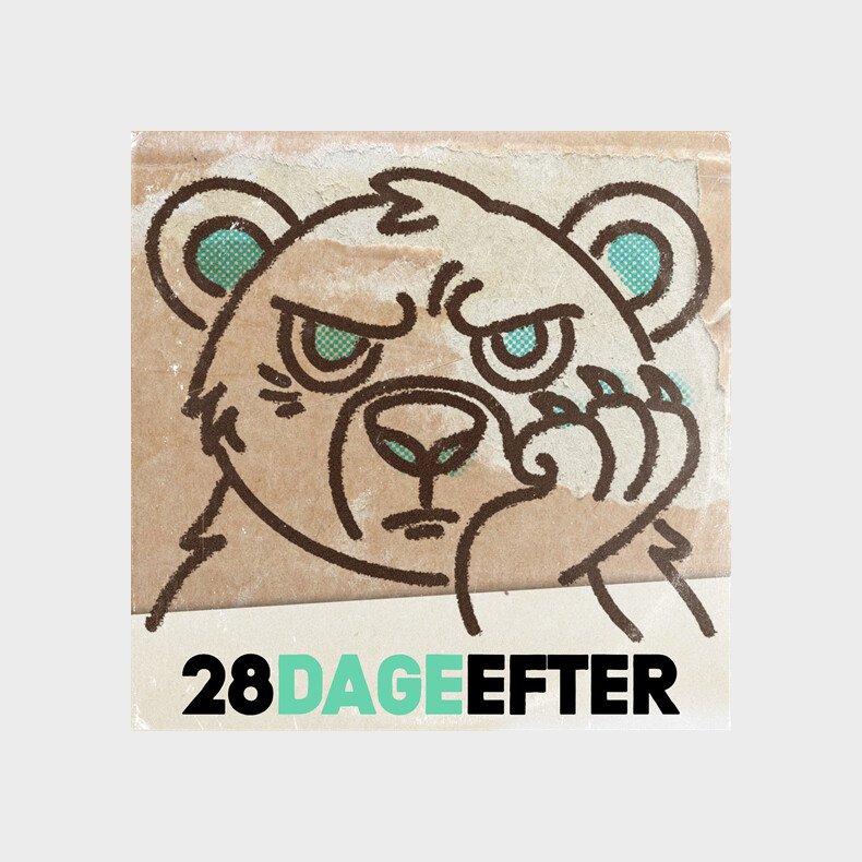 Pede B - 28 Dage Efter - Vinyl Lp