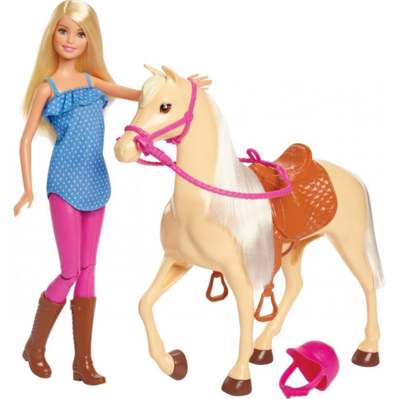 Barbie med hest