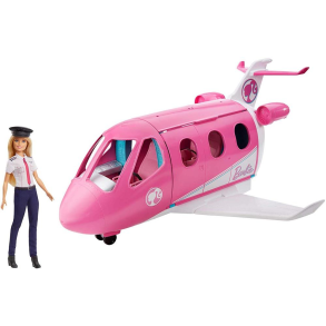 Barbie Dr�mme flyvemaskine, inkl.dukke