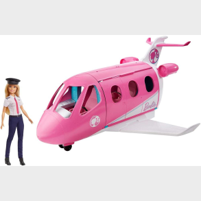 Barbie Dr�mme flyvemaskine, inkl.dukke