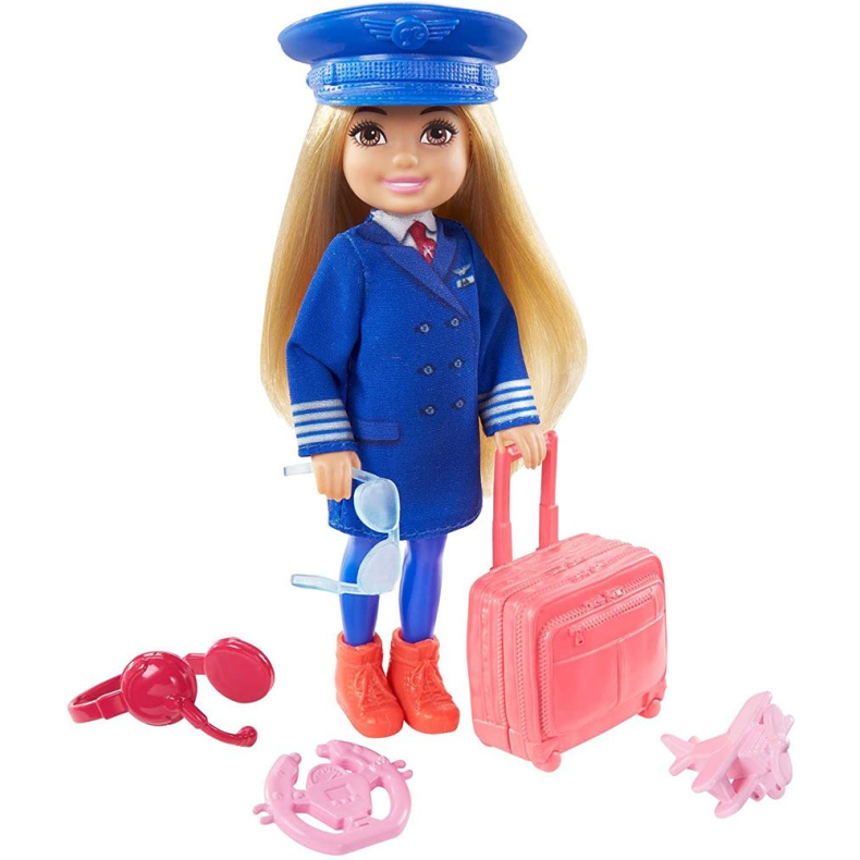 Barbie Chelsea Pilot dukke