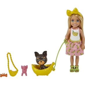 Barbie Chelsea med K�ledyr Hundehvalp