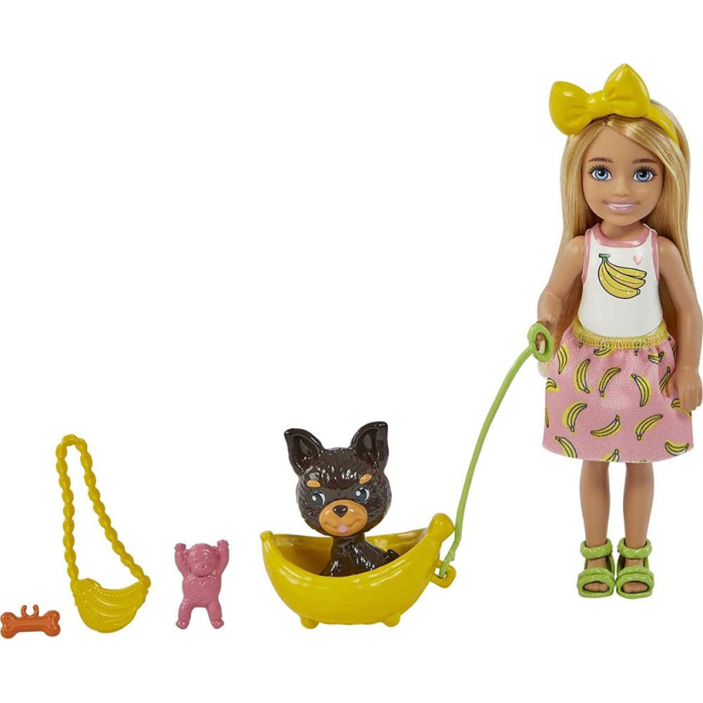 Barbie Chelsea med K�ledyr Hundehvalp