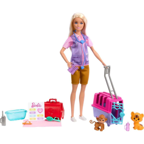 Barbie Animal Rescue & Recover Playset
