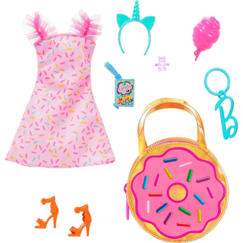 Barbie Deluxe taske med Sparkle Kjole