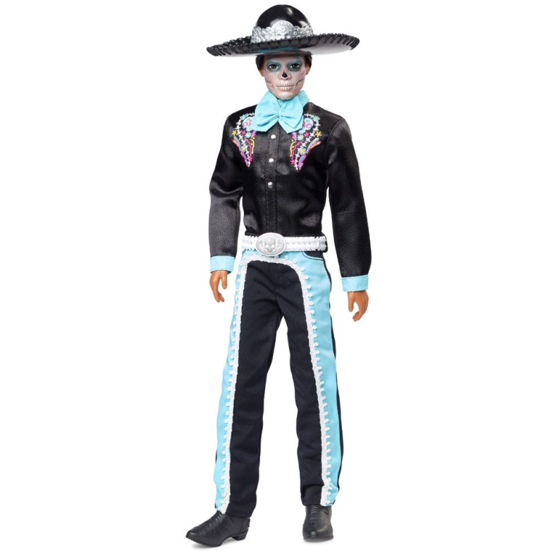Barbie Ken Dia de Muertos Dukke
