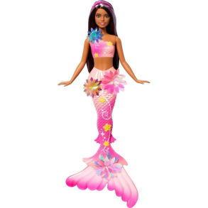 Barbie Blooming Magic M�rk Havfrue Dukke