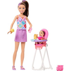 Barbie Skipper Babysitters Playset H�jst