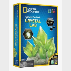 National Geographic Glow-in-the-dark Crystal Lab Eksperiments�t