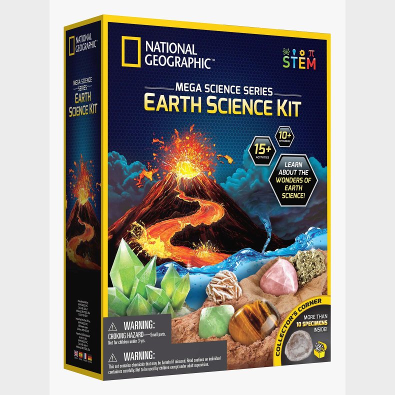 National Geographic Earth Science Eksperimentkasse