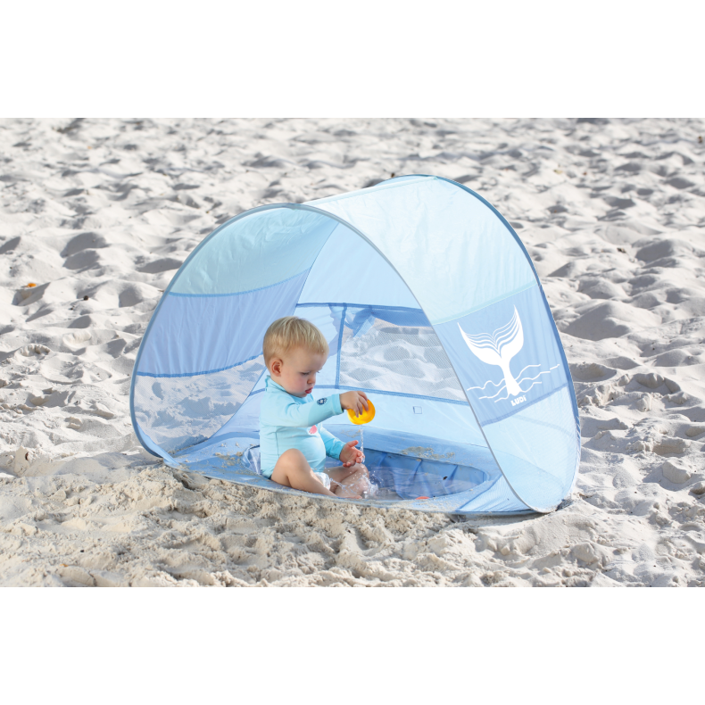 LUDI | Skyggetelt inkl. strandbassin