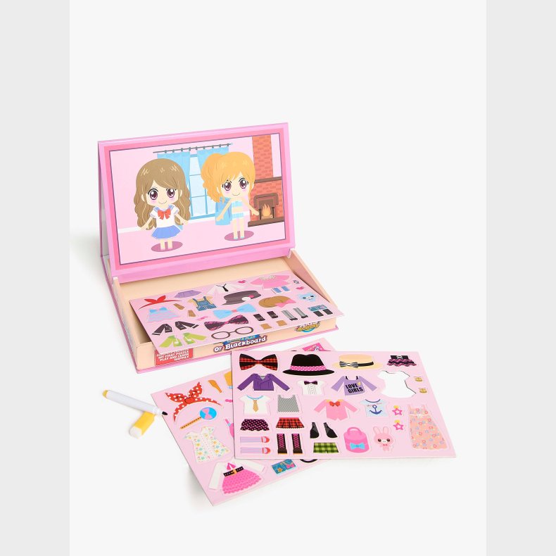 Fippla 2-i-1 Magnetisk Tavle &  Tegnetavle Mode