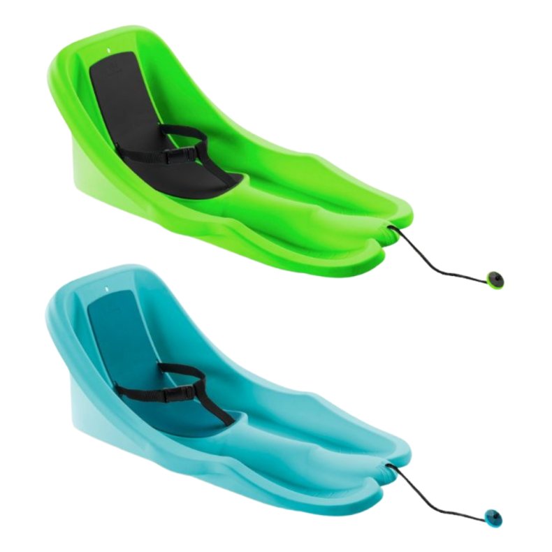 Bobslde med skumsde og trepunktssele