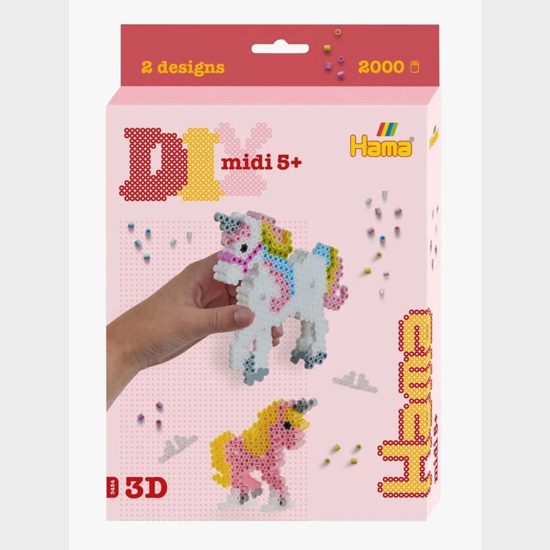 Hama Midi Perlest Enhjrning 2000 Stk.